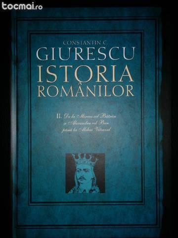 Colectia Istoria romanilor de Constantin C. Giurescu