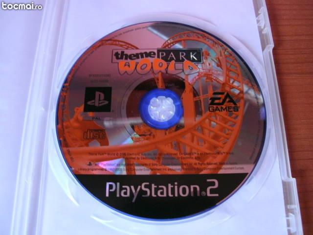 Joc ps2 Theme Park World pt PlayStation 2