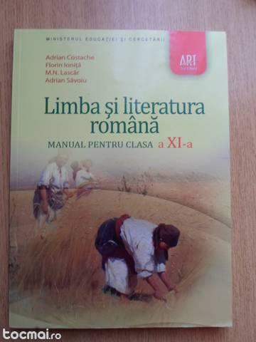 Limba si literatura romana pentru clasa a XI- a