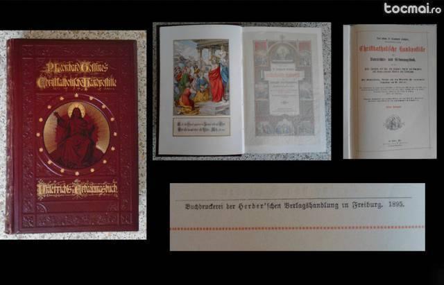 4 Carti religioase vechi, limba germana, anii 1895 - 1930- '50
