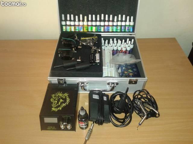kit tattoo format din 4 aparate profesionale