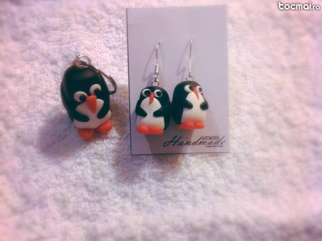 Set Pinguini fimo