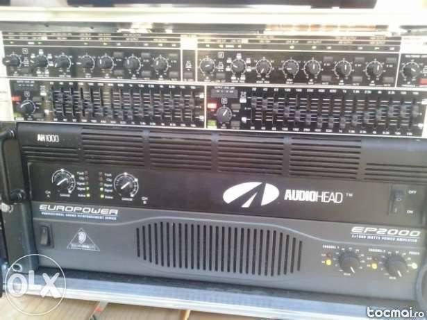 Sistem audio de 2000 w rms