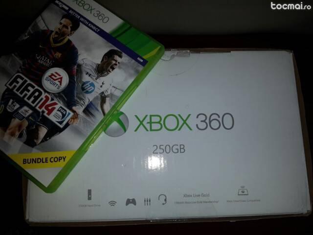 Consola Microsoft Xbox 360, 250GB, Negru
