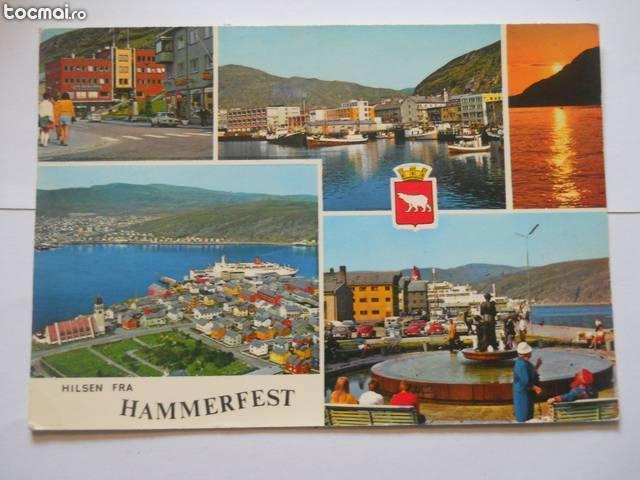 Carte postala Hammerfest (Norvegia)