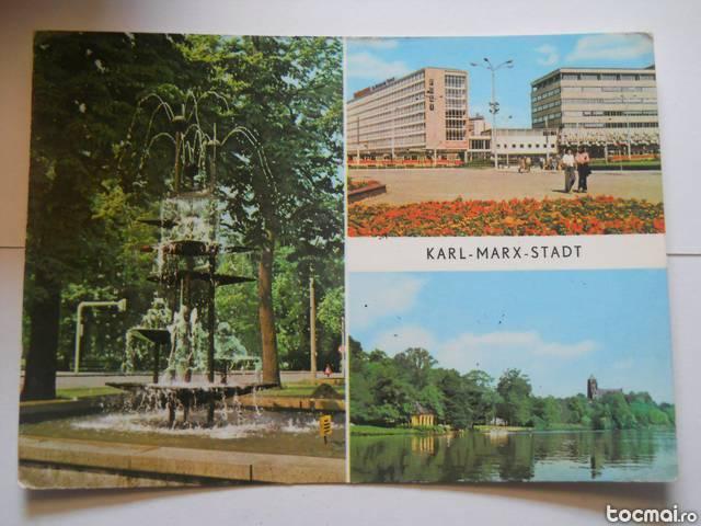 Carte postala Karl- Max Stadt