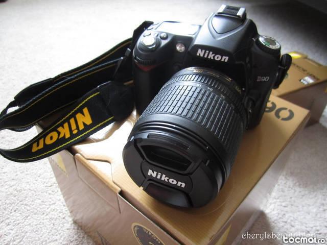 Aparat foto profesional Nikon d90 dsrl