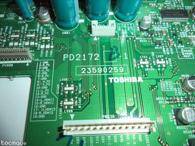 Main AV Tuner Board Toshiba PD2172 23590259, testata
