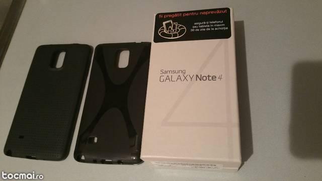 Samsung note 4 black ca nou, factura- garantie 2 ani