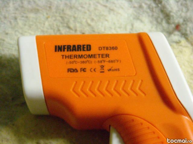 Termometru profesional infrarosu cu spot laser