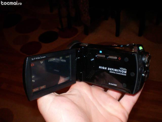 camera video la cutie hp v5560u, full hd 1080p