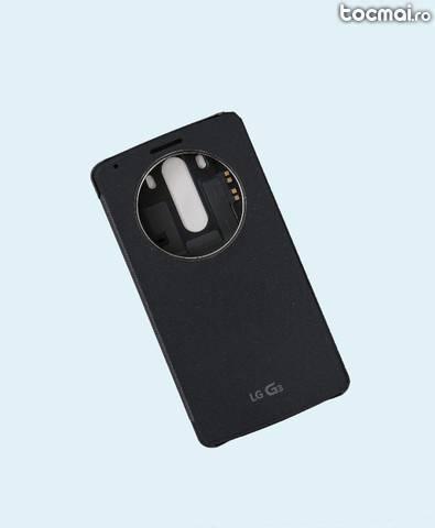 Carcasa originala telefon lg g3 case neagra nou