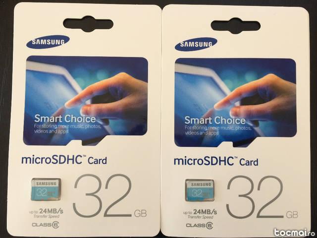 Carduri Micro Sd 32 gb Samsung Clasa 10