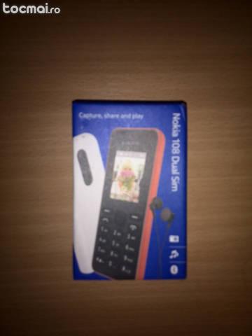 Nokia 108 dual sim black nou