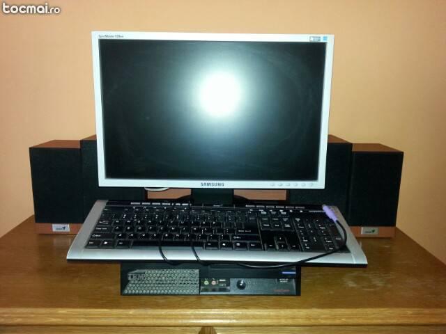 Pc decstok si sistem genius monitor lcd samsung