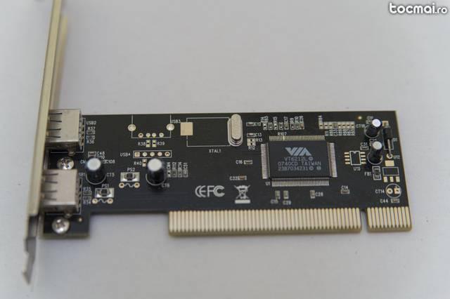 Placa USB 2. 0 - PCI