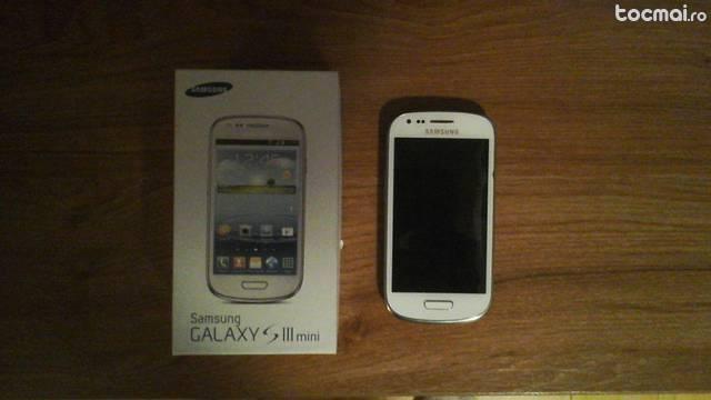 Samsung galaxy s3 mini alb (ecran spart )