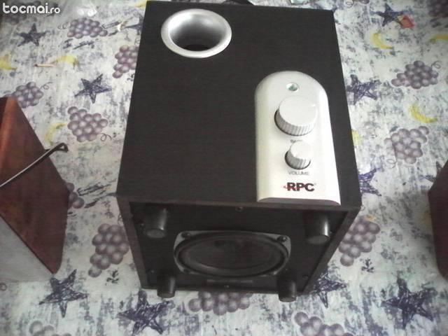 sistem audio 2+1 de 10 w