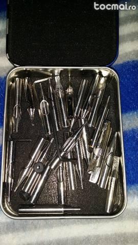 kit capete ace tatuat de inox