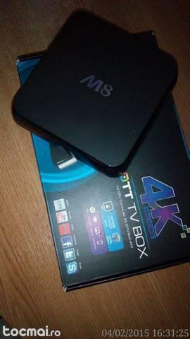 TV BOX M8 Android CPU Quad Core 2. 0Ghz