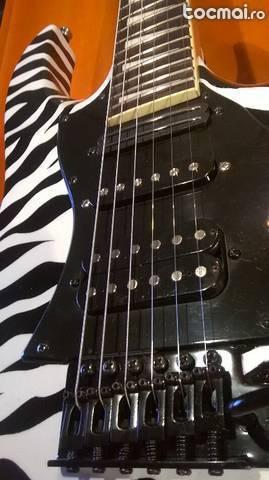 Chitara Beringer iaxe 629 Metalier Guitar - Zebra