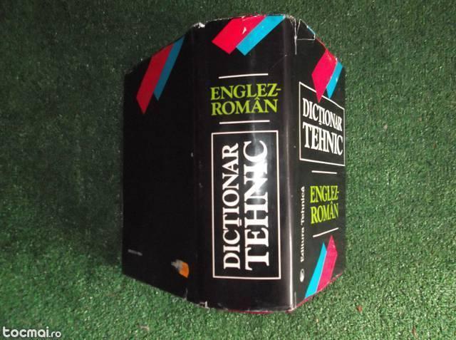 Dictionar tehnic englez roman/ 1997/ 1558 file
