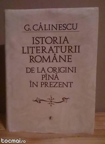 G. Calinescu - Istoria Literaturii Romane