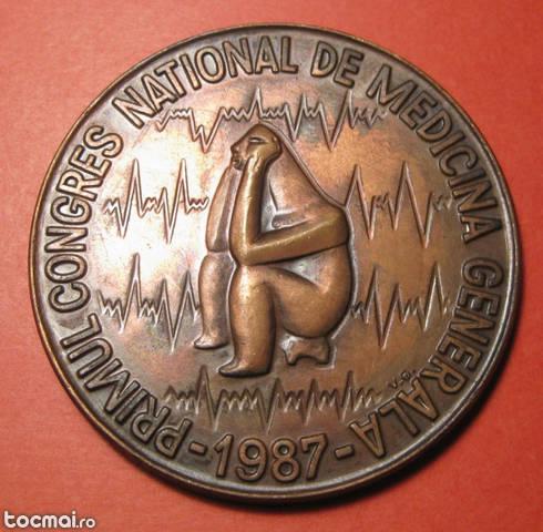 Medalie 1987 primul congres national de medicina generala