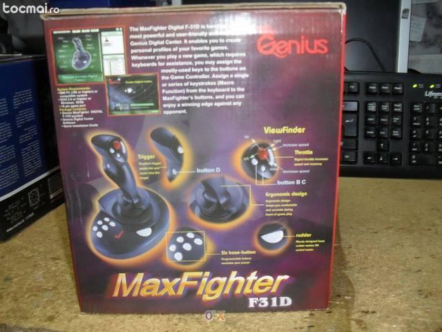 Joystick genius maxfighter f31d digital pe gameport