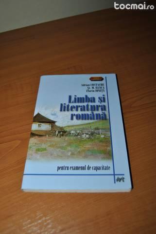 Limba si literatura romana pentru examenul de capacitate