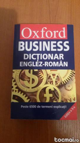 Oxford Business Dictionar Englez- Roman