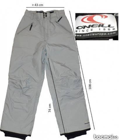 Pantaloni snowboard o'neill thermo lite insulation, cod348014