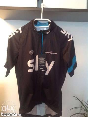 Tricou barbati ciclism marca SKY pro cycling by Rapha.