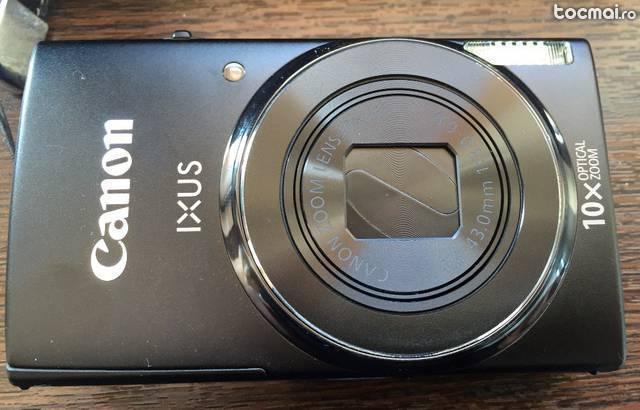 Canon IXUS 155, 20 Mp, 10x zoom optic, 32 Gb card, etui.
