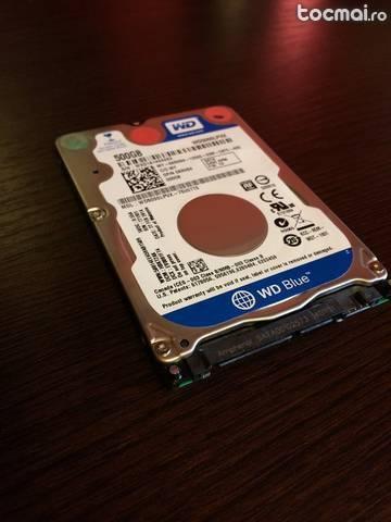 Hard disk WD blue wd5000lpvx 500gb, 5400rpm, sata 3