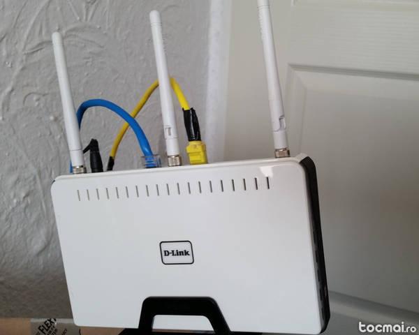 Router gigabit D- LINK Dir- 655, foarte rapid