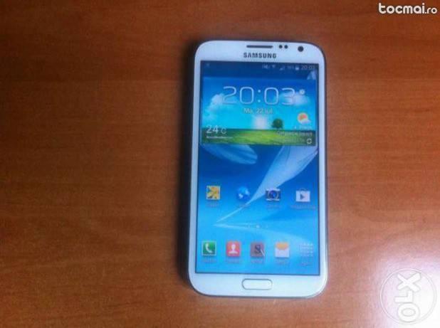 Samsung Galaxy Note 2 alb impecabil