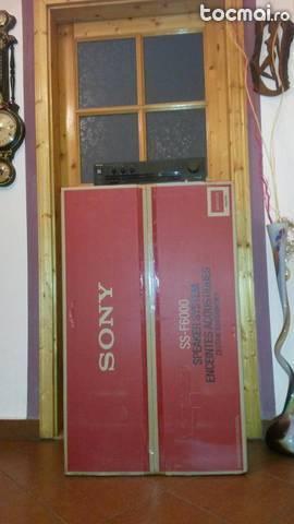 Boxe Sony SS- F6000 cu 4 cai si Amplificator Technics SU- 600