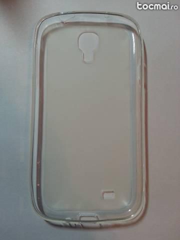 Husa gel TPU dedicata Samsung Galaxy S4 i9500, alba