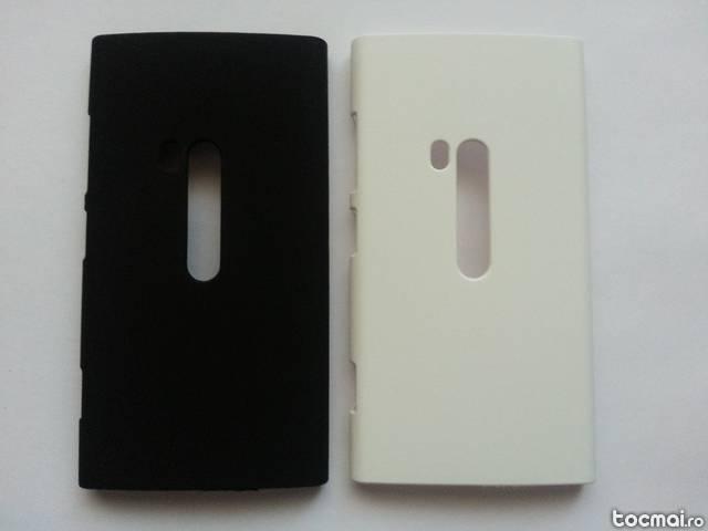 Husa hard case dedicata Nokia Lumia 920 alba, neagra