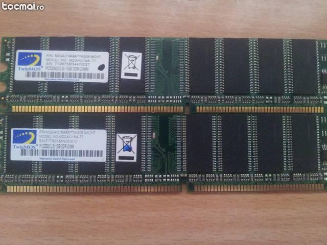 Memorie Ram DDR1 2GBx2 Frecventa 400MHz CL3