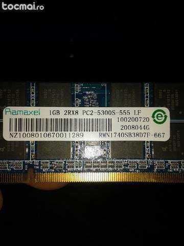 Memorie Ram Laptop 1GB DDR2
