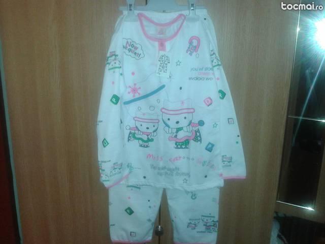 Pijama fetite cu desene