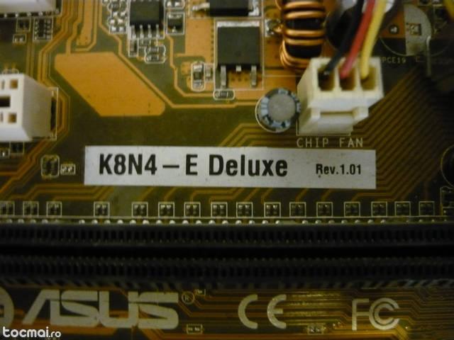 Placa baza Asus K8N4- E Deluxe defecta.