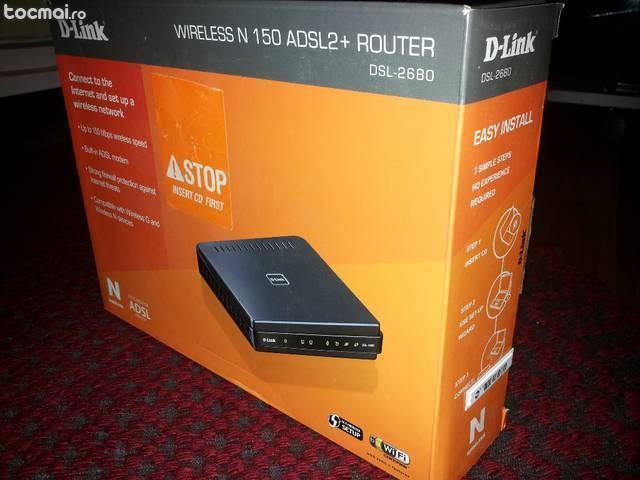 router D- LINK + wireless usb adapter TP- LINK