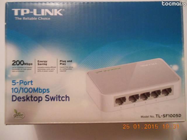 Switch TP- LINK 5- PORT 10/ 100Mbps