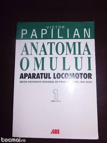 Anatomia omului vol 1. aparatul locomotor papilian