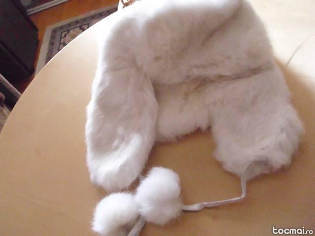 Caciula cazaceasca noua , de blana naturala