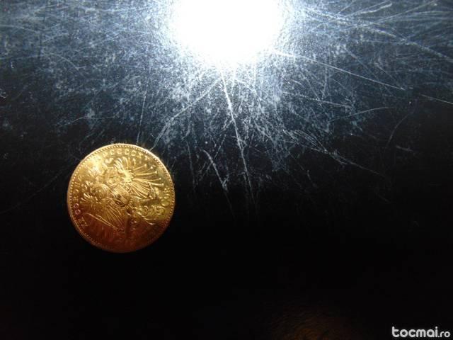 moneda aur 3, 49 gr franc iosif