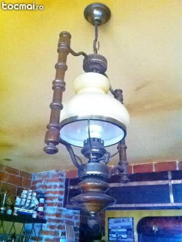 Candelabru 8, lampa, antic